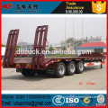 60Ton 3Axles logistic jumbo Low Bed Semi trailer for sale